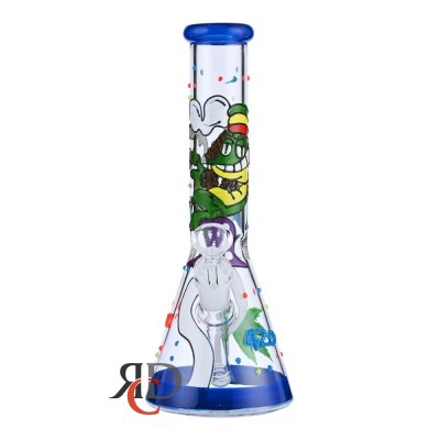 WATRE PIPE BEAKER GATOR GLOW IN DARK WP1718 1CT